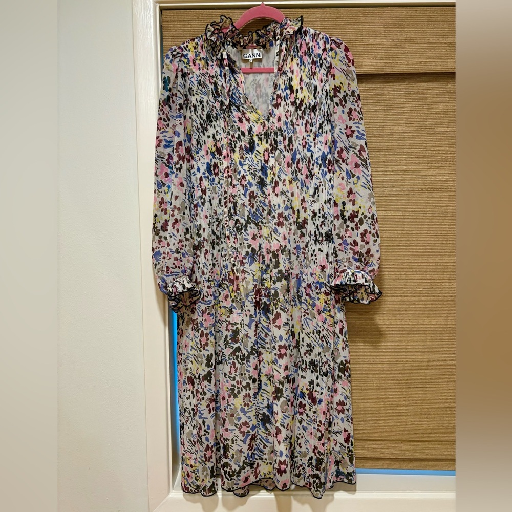 Ganni midi dress